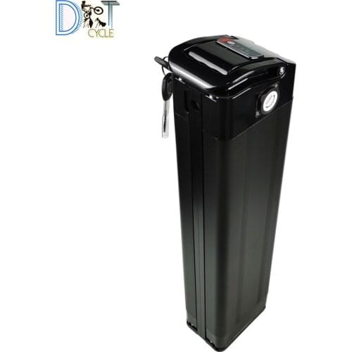 Ebike replacement battery 500W 36V 30Ah silver fish 18650 battery pack for city bike with charger