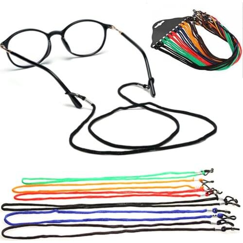 1x Glasses Strap Neck Cord Adjustable Sunglasses Eyeglasses Rope Lanyard Holder Eyewears Cord Holder Neck Strap Rope