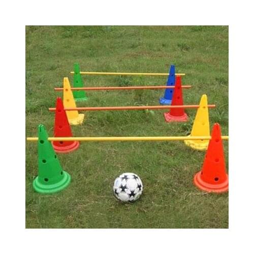 30cm barrel with hole logo barrel bottom obstacle windproof road cone taekwondo basketball football training logo tube equipment