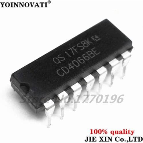 50pcs/lot CD4066BE CD4066 4066 IC Best quality