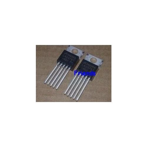 Free shipping 100pcs LM2576T-ADJ LM2576T LM2576 TO-220-5 Quality assurance LM2576