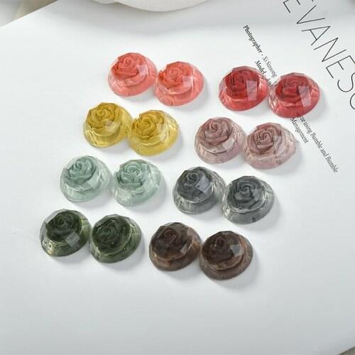 20mm new style 50pcs/lot round/flowers shape handmade resin beads diy jewelry earring/garment accessory