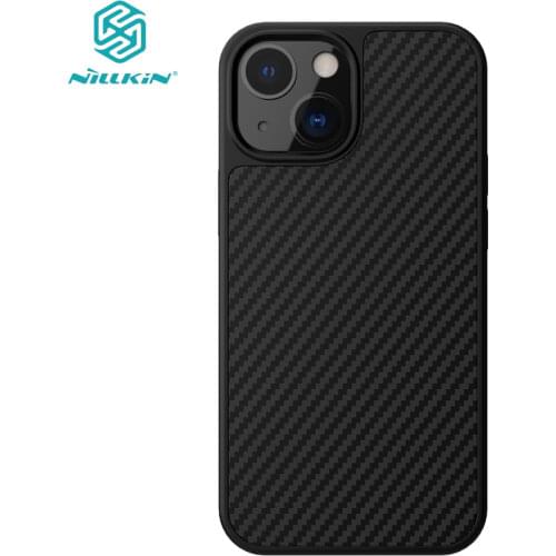 Case For iPhone 13 12 11 / Pro / Max Casing Nillkin Synthetic Fiber Carbon PP Plastic Back Cover For iPhone13 mini Phone Case