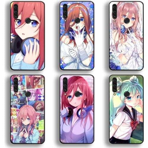Nakano Miku Gotoubun No Hanayome Phone Case Huawei Y6P Y8S Y8P Y5II Y5 Y6 2019 P Smart Prime Pro
