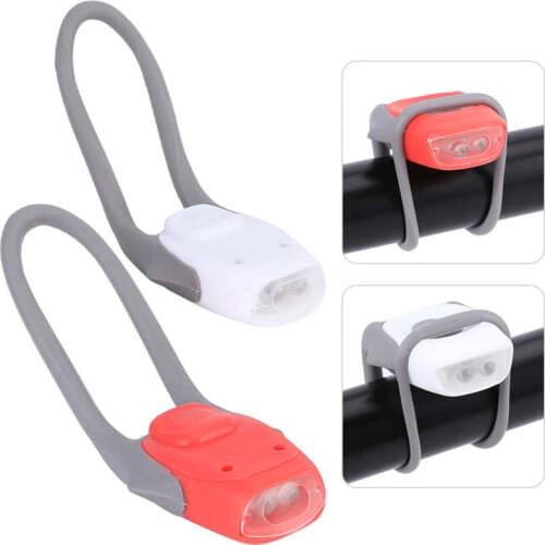 Bike Headlamp 2pcs Mountain Road Bike Safety Light Waterproof Bicycle Cycling Front Light Riding Equipment