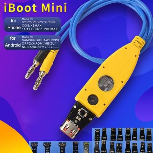 MECHANIC iBoot Mini Power Supply Cable Test Line Set For iPhone Android Repair Boot Line Mobile Phone Repair Wire