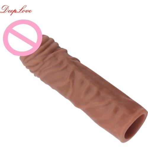 Male Penis Thickening Delay Cock Set of Reusable Condoms Sex Toys Adult Entertainment Stores