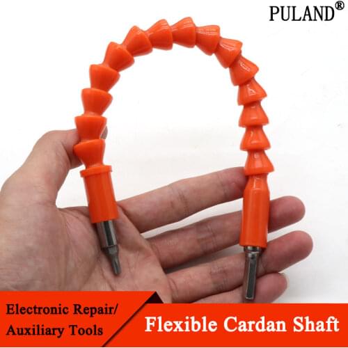 Electric Drill Screwdriver Bit Multifunctional Universal Snake flexible Hose Cardan Shaft Connection Soft Extension Rod Link