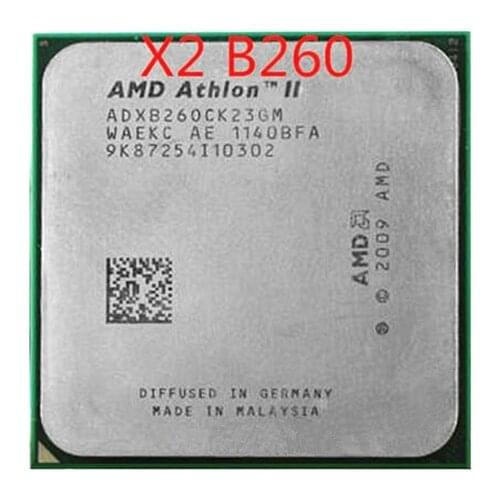 AMD Athlon II X2 B260 CPU Processor (3.2Ghz/ 2M /2000GHz) Socket am3 am2+ 938 pin free shipping