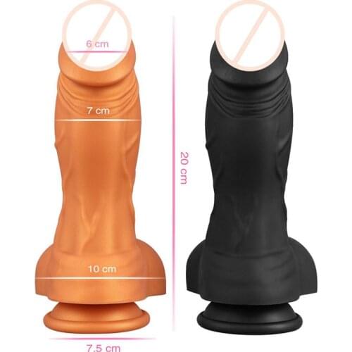 Realistic Dildo Huge Penis Female Masturbation Silicone Dildos Adult Sex Toys For Woman Gay Anal Dildo Erotic Products Sex Shop