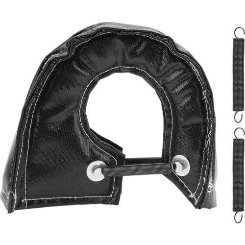 Turbo Charger Heat Shield Cover Blanket Car Turbo Blanket Heat Shield Barrier Cover for T3 T25 T28 GT25 GT35 Accessories Black