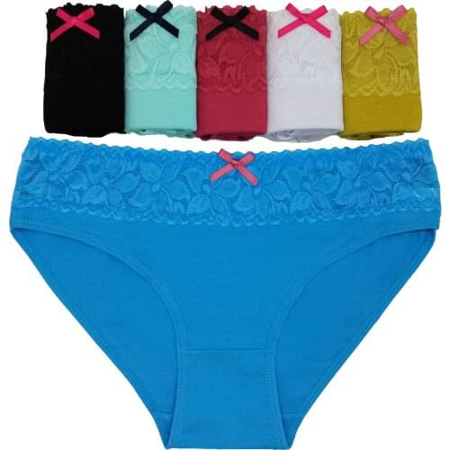 12 Pcs/Lot Ladies Sexy Briefs Female Panties Intimates Cotton Womens Underwear Femme Breathable Soft Lingerie Pantys Underpants