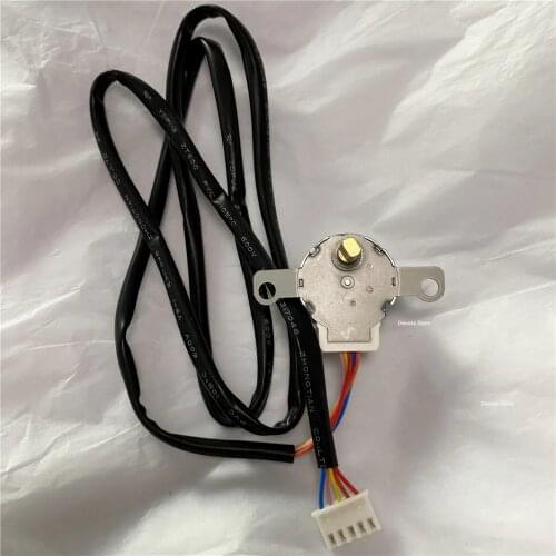 24BYJ48 12V DC Air conditioning hang up Swing vane synchronous Stepper wind motor (Wire length about 80CM)