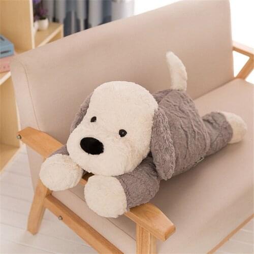 30'' Dogs Big Lying Dog Stuffed Animals Plush Soft Toys Doll Pillow Cushion Gift Cute Plush