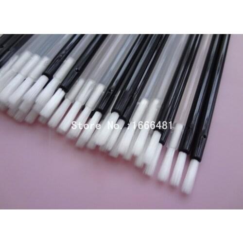 500 pcs Disposable Lip Brush Lip Stick Lip Gloss Rod Super Soft Cosmetic Brush Top Quality