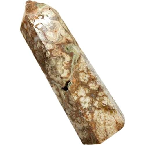 AAA+Natural âmbar flor de cerejeira ágata cristal quartzo obelisco reiki cura