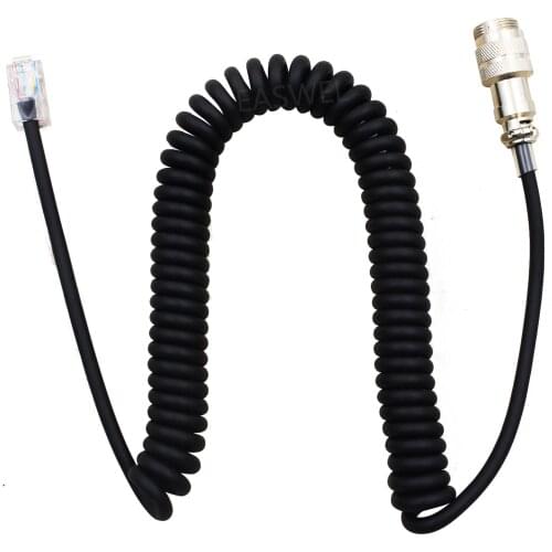 8 pin to modular RJ45 for Icom microphone adapter IC-7000 IC-7100 IC-706 SM-50