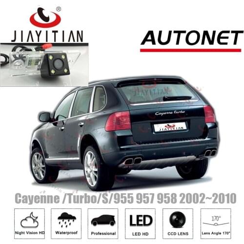 JIAYITIAN car Camera for Porsche Cayenne/Turbo/955 957 958 2002~2010 Reverse Backup camera license plate camera Reverse Camera