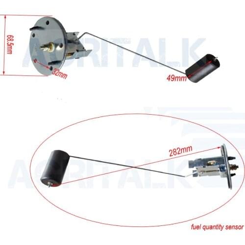 Fuel quantity float for JINMA JM254 /,JM284 , two colors to choose, pleaes check the dimenssions firstly, part number: FG-309