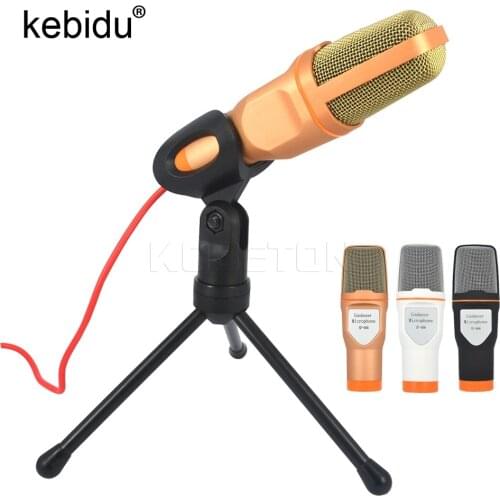 Kebidu Worldwide Microphone Audio Professional Condenser Microphone Studio Sound SF-666 Recording Shock Mount