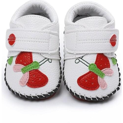 Baby Boy Girls Soft Shoes Fall Non-slip First Walkers Newborn Infant PU Leather Shoes New Arrival