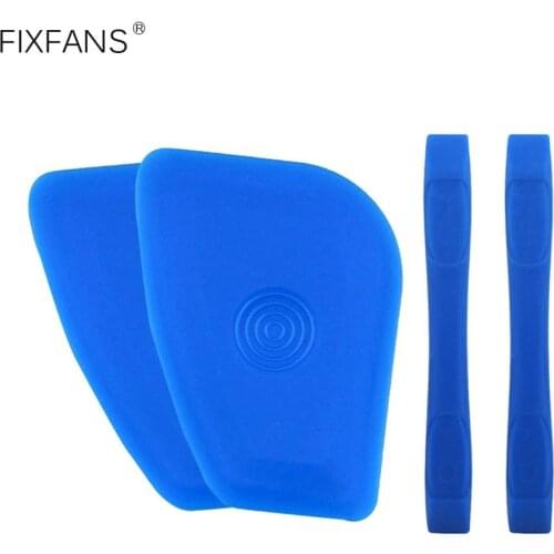 4Pcs Screen Repair Opening Prying Tool Kit Plastic Scraper Nylon Spudger for iPhone iPad Samsung MacBook Laptop Battery Removal