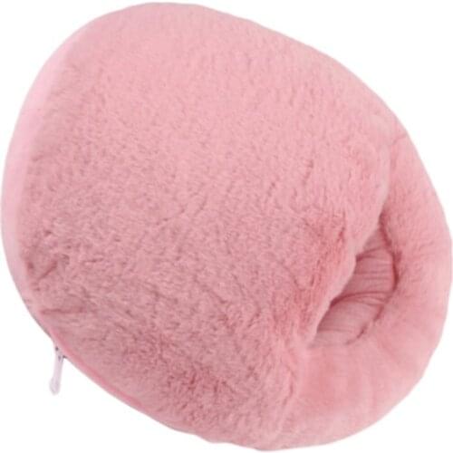 Cute Feet Warm Slippers USB Super Soft Foot Warmer Shoes Computer PC Electric Heat Slipper for Home Travel Office