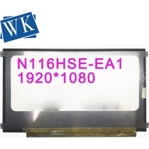 Free Shipping N116HSE-EA1 N116HSE EA1 1920*1080 IPS Laptop Lcd Led Screen for ASUS Zenbook UX21A 11.6" EDP 30PIN 1920*1080