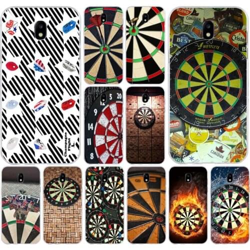 178H Dart board Soft Silicone Tpu Cover phone Case for Samsung j3 j5 j7 2016 2017 a3 2016 a5 2017 a6 2018