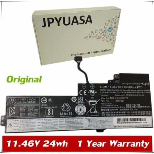 7XINbox 11.46V 2040mAh 24wh Original SB10K97578 Laptop Battery For Lenovo T470 T570 P51S Series 01AV420 01AV421