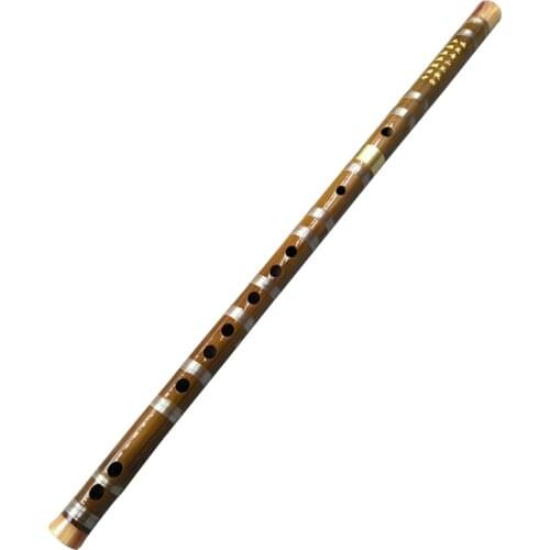 Flute Bamboo Flute Professional Woodwind Musical Instruments C D E F G Tune Chinese Classical Flute for Beginners F-01