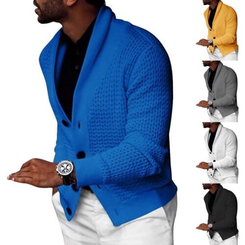 EAEOVNI Men's Knitted Cardigans