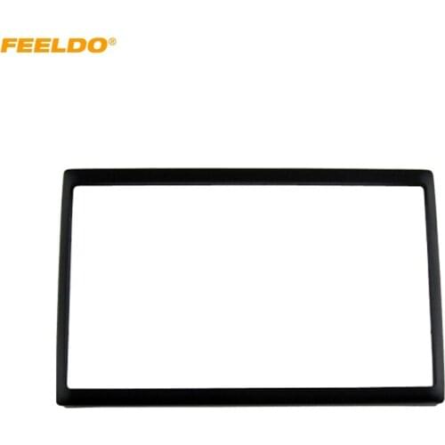 FEELDO Car Dash Installation Trim Kit Stereo Fascia Frame for Mazda Family 2002 2Din Radio DVD Refitting Panel Frame Kit #HQ1528
