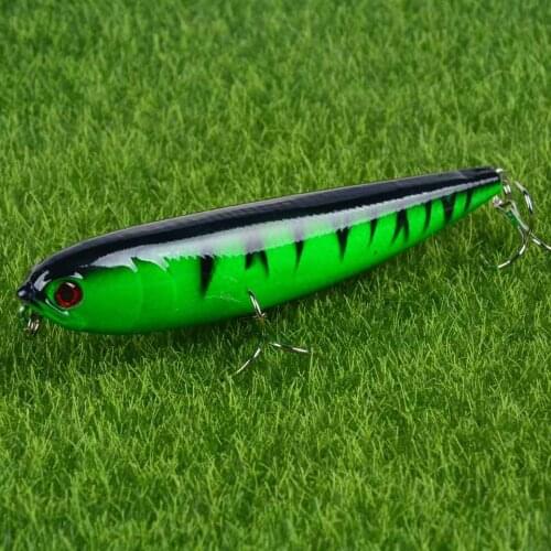 LINGYUE Hard Pencil Lure 11cm 16g Topwater Fishing Wobblers Crankbait Isca Artificial Bait Floating Pike Trout Bass Carp Lures