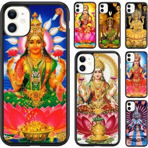 MaiYaCa Lakshmi Hindu Goddess Phone Case Cover For iPhone SE 6 6s 7 8 plus X XR XS 11 12 pro max Samsung Galaxy S8 S9 S10 shell
