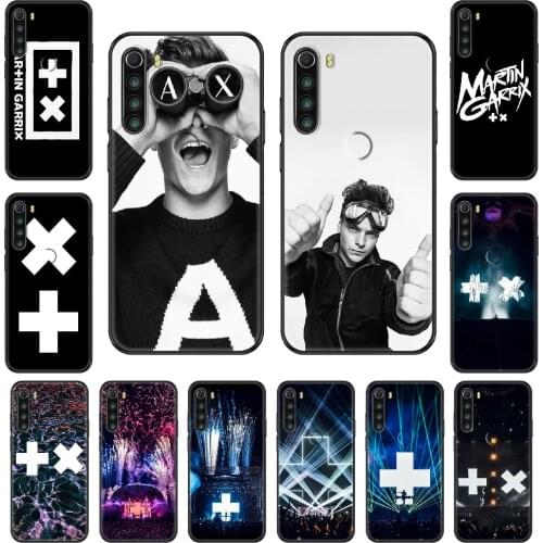 Fashion DJ Martin garrix Phone case For Xiaomi Redmi Note S2 4 5 6 7 8 A S X Plus Pro black luxury prime pretty Etui tpu