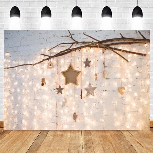 Yeele Christmas Photography Backdrop Glitter Brick Wall Photocall Baby Portrait Party Decor Background Photographic Photo Studio