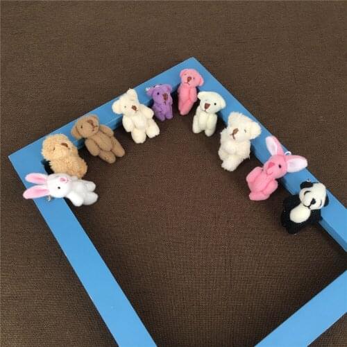 Mix Designs, Small Little Rabbit , Bear Animal Stuffed Plush Clothes Accessories Plush Toy Doll