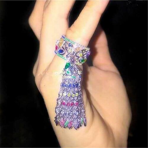 Xa324 Luxury Designer Fashion 925 Sterling Silver Jewelry zirconia shinning for lady women,cute&sweet ag