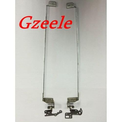 GZEELE NEW Notebook LCD Hinge For HP Pavilion 14-E Repair Notebook Left+Right LCD Screen Hinges