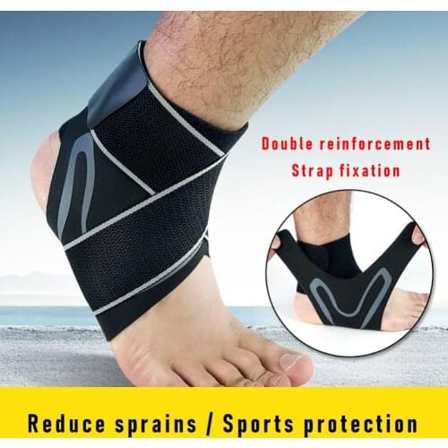1PC Ankle Support Thin Sports Safety Ankle Guard Ankle Fixed Compression Strap Sprain Protection Elastic Ankle Bandage