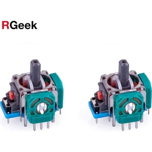 2Pcs 3D Analog Joystick Sensor Module Potentiometer Thumb Stick for Sony PlayStation 4 5 PS5 PS4 Pro Controller Repair Parts