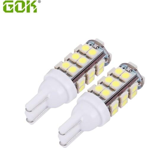 2pcs High quality T10 W5W 194 168 Car LED t10 28Led smd 3528 1210 LED Wedge Auto Light Bulb T10 28SMD Led Clearance Light