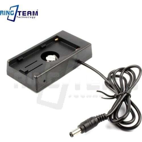 7.2V / 12V NPF Battery Plate with Coiled DC Cable + DR-E5 DR-E6 DR-E8 DR-E10 DR-E12 DR-E15 Determined By Your Camera Mod