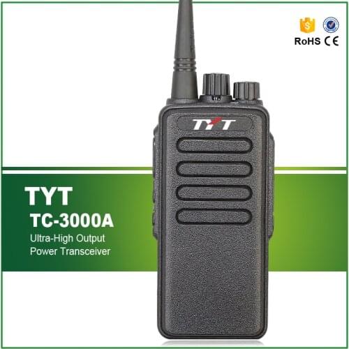 Free Shipping TYT Walkie Talkie TC-3000A UHF 400-520MHz 10W Max HIGH POWER Portable Radio Transceiver
