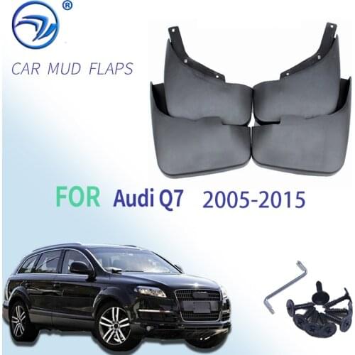For Audi Q7 4L 2005 2006 07 08 09 10 11 2012 213 2014 2015 Mudguards Mudflaps Fender Guards Splash Mud Flaps Accessories S-line