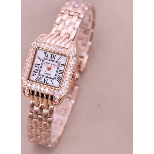 Lady Womens Watch Japan Quartz Fashion Fine Dress Stainless Steel Bracelet Luxury Clock Girl Birthday Gift Royal Crown