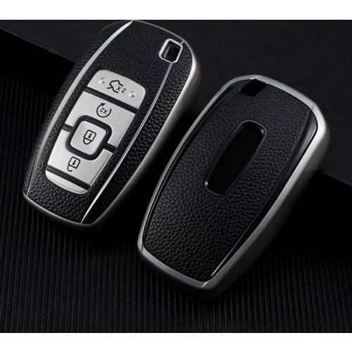 TPU Car Key Case for Lincoln Continental MKC MKZ MKX Navigator Entry Remote Key Fob Car Ring Auto Accessories Cover