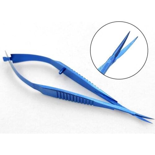Eye scissors Titan Dental Schere Ophthalmic Chirurgie edelstahl Ophthalmic Instruments 12,5 cm scissors