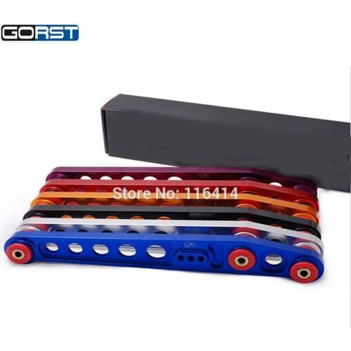 Gorst RACING REAR LOWER CONTROL ARMS FOR 96-00 CIVIC EK (ALL) (golden,silver,blue,red,black,purple) 1 pair AF-BB02EK